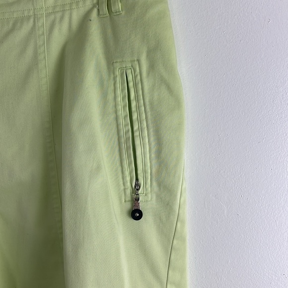 Jamie Sadock Honey Dew-Coloured Cotton Golf Shorts - Picture 3 of 10